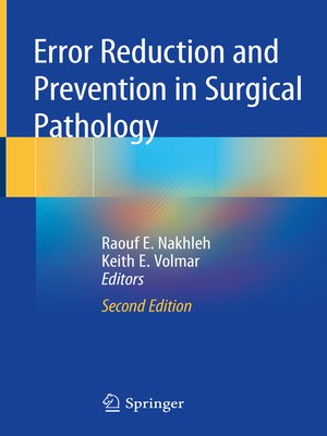 cover image of Error Reduction and Prevention in Surgical Pathology